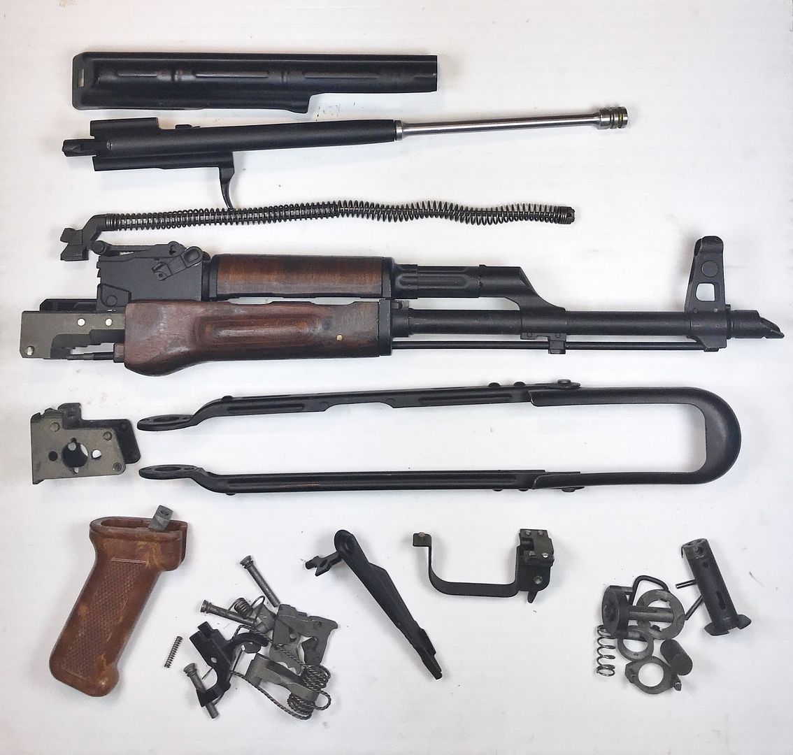 SOLD OG Barrel EXC Polish AKMS Kit, 1984 AK Rifles